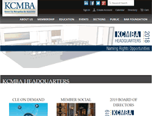 Tablet Screenshot of kcmba.org